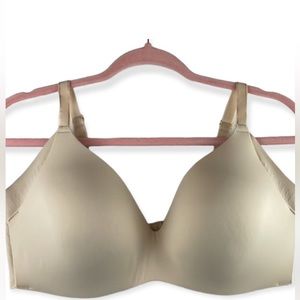 KNIX Wing Women Contour Bra Ivory Off White Wireless size 5